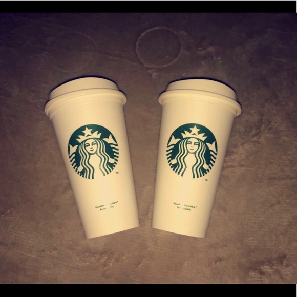 Starbucks Other - Reusable Starbucks cups